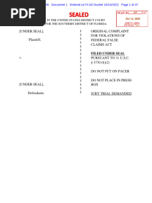 Riner Complaint