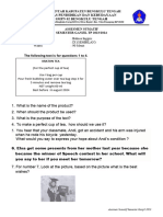 Assement Sumatif Semester Ganjil 2023