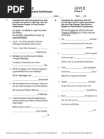 Focus4 2E Grammar Quiz Unit2.2 GroupA 2kol