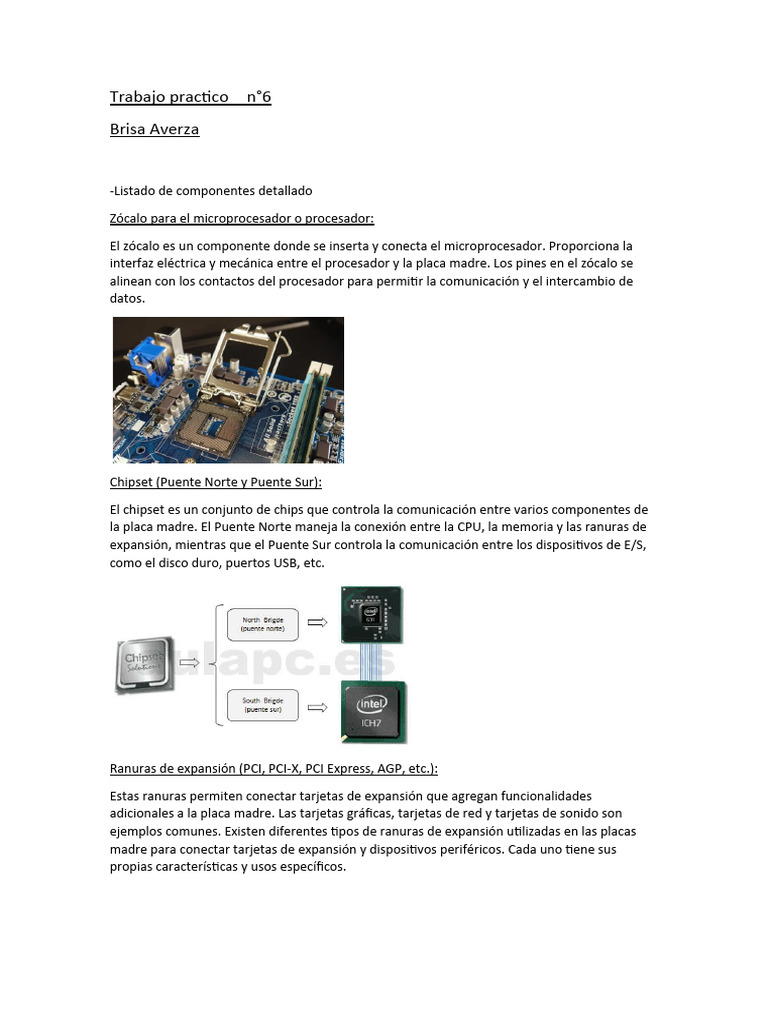 Trabajo Practico n6 | PDF | Hardware de la computadora | Bios