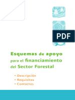 Esquemas de Apoyo para El Financiamiento Del Sector Forestal