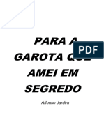 Para A Garota Que Amei em Segredo