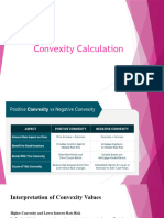 Convexity Calculation