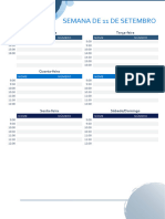 Planner Semanal Com Horario