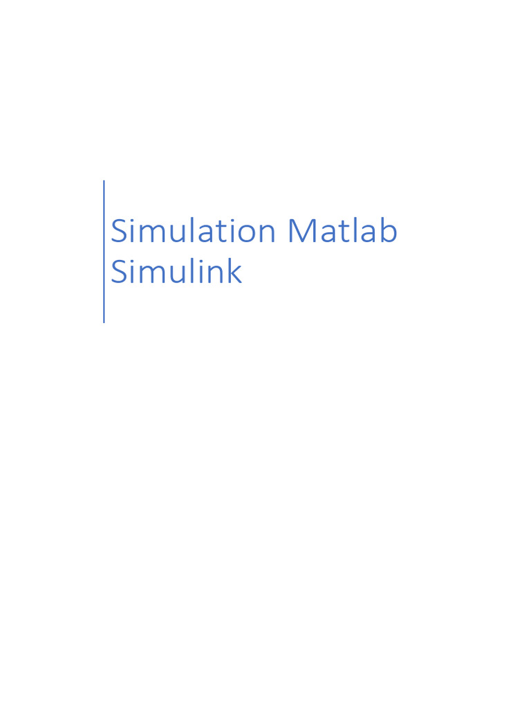 Simulation BMS avec MATLAB Simulink | PDF | Stockage de l'énergie ...