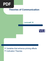 Theories of Communication 18