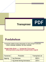 Minggu V - Transpirasi