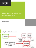 The Chief Skeptical Officer - A New C-Level Role