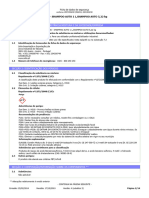 Ficha de Dados de Segurança de SOLIS SHAMPOO AUTO 1 LSHAMPOO AUTO 522 KG