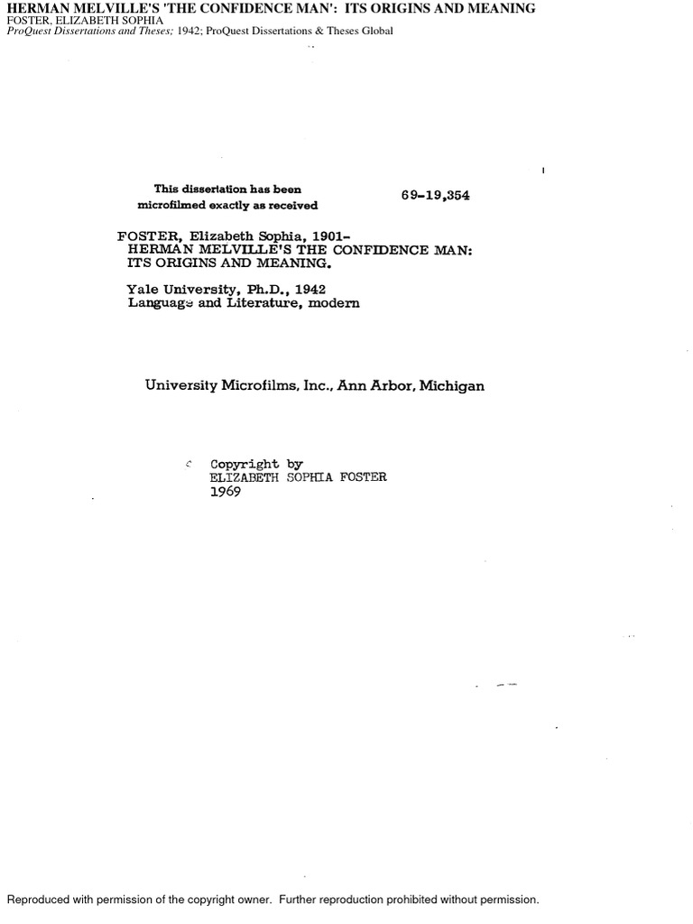 Herman melvilles the confidence man its origins and meaning pdf