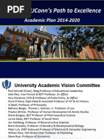 2013 February 25 Academic Plan Process University Senate
