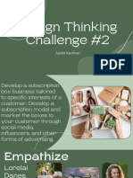 Design Thinking 2