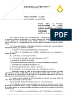 Projeto de Lei 1222 de 2020 - Deputado Roosevelt