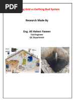 Earthing Grid Vs Earthing Rod System