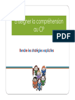 Enseigner La Comprehension Au CP