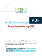 Pereiro Estrada Clarisse DCG 2022 Rapport de Stage Ue13 VF