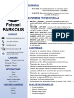 Faissal Farkous: Formation