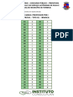 Instituto Consulplan 2020 Prefeitura de Formiga Mg Engenheiro Civil Gabarito