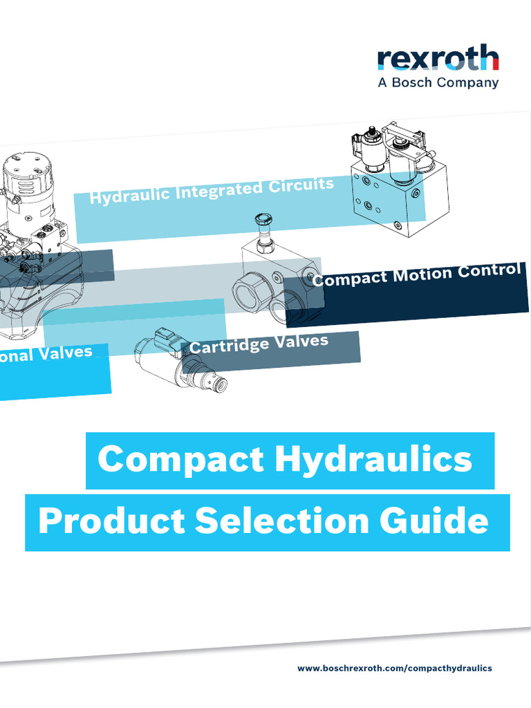Compact Hydraulics Product Guide | PDF | Valve | Mechanical Engineering