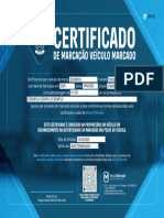230101-Certificado de Marcação Veículo Marcado