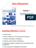 1-The Database Environment and Development Process