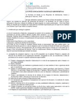 Requisitos para Las Ongd Asociaciones Nacionales