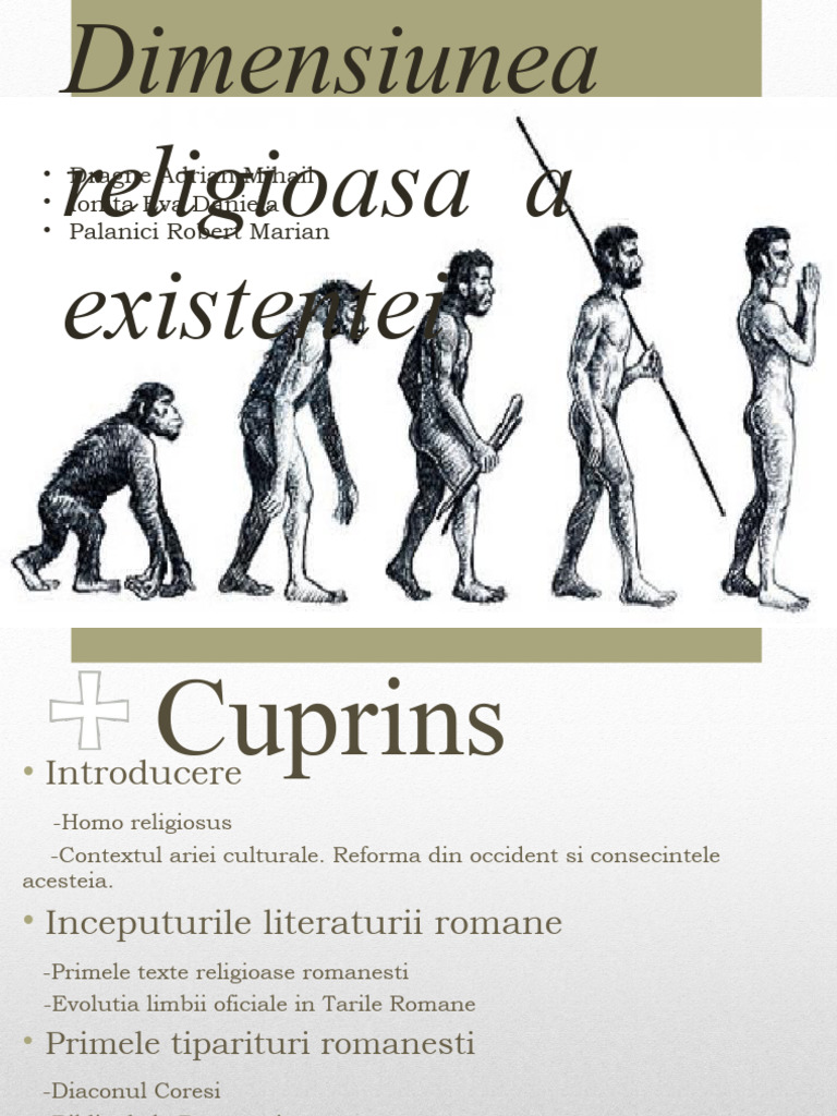 Dimensiunea Religioasa A Existentei | PDF