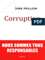 Antoine Peillon - Corruption - Nous Sommes Tous Responsable-Seuil (2014)