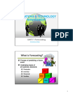 Unit07 - Forecasting