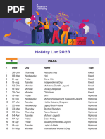 Namibia Public Holidays 2025 | PDF