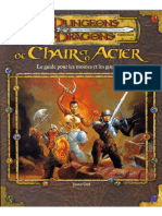 D&D3.0 - de Chair Et D'acier