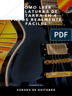 Cómo Leer Tablaturas de Guitarra en 4 Pasos Realmente Fáciles
