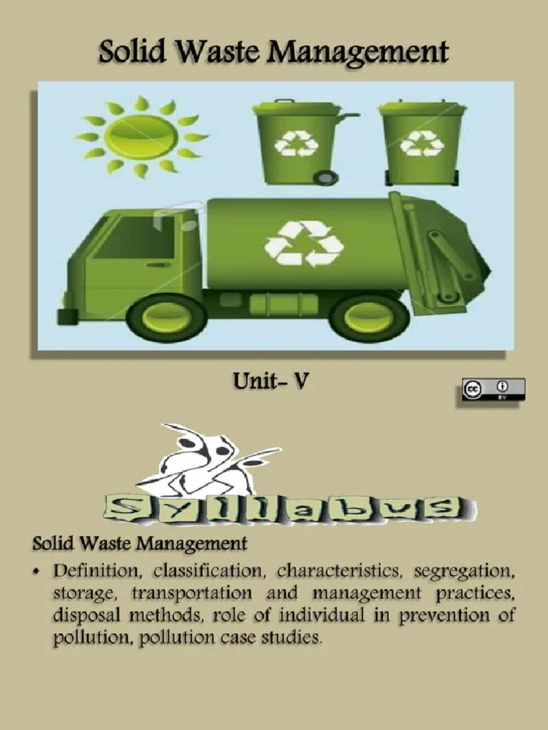 Solid Waste Management PDF