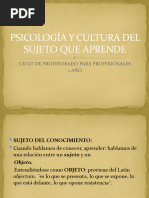 3 - Sujeto de Conocimiento