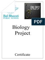 Biology Project Class 12
