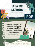 Atividade 1 - Etnografia - Mapa de Leitura