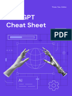 ChatGPT Cheat Sheet