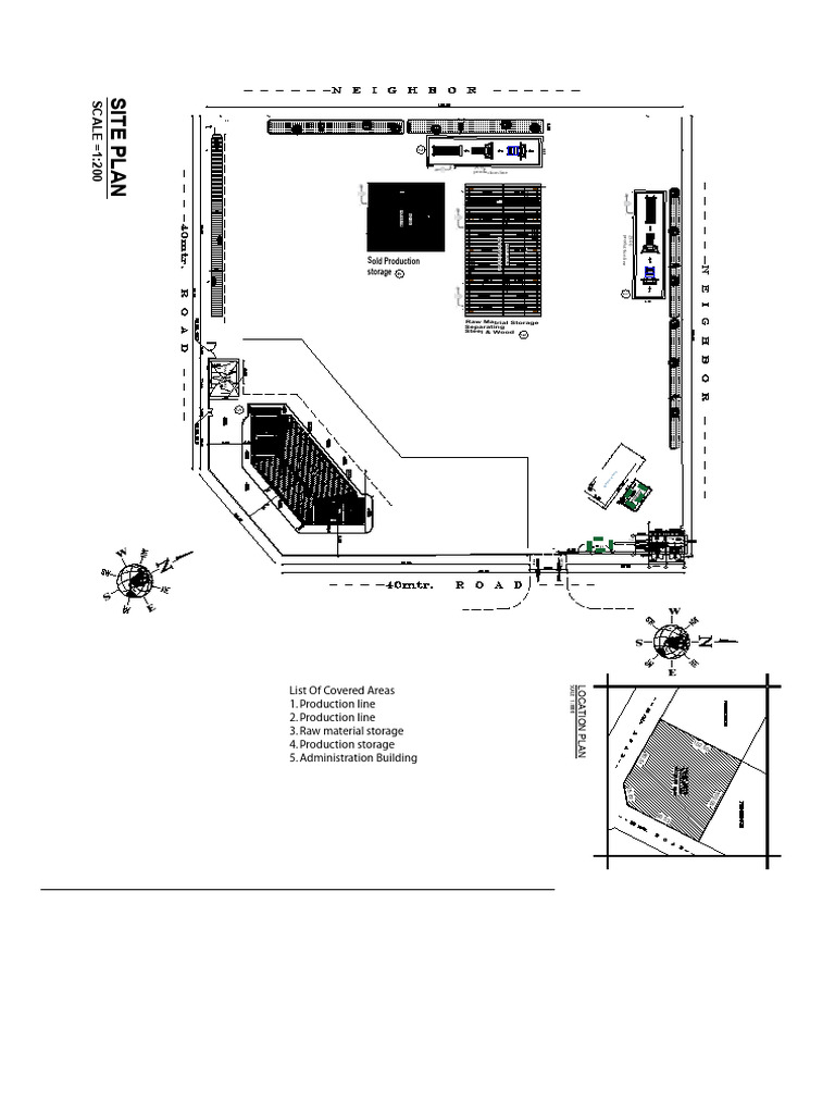 SITE PLAN Final copy | PDF | Building Engineering | Materials