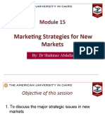 Marketing Module 15