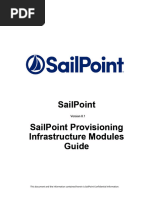 8.1 SailPoint Provisioning Infrastructure Modules Guide