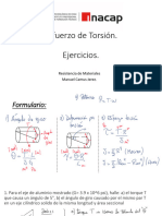 Ejercicios Torsion O2023