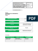 FORMULACIÓN DEL PLAN DE GESTIÓN - Modelo