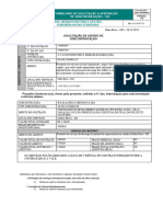 XIV - Formulário de Solicitação e Aprovação de Subcontratação - TAC Rev 02