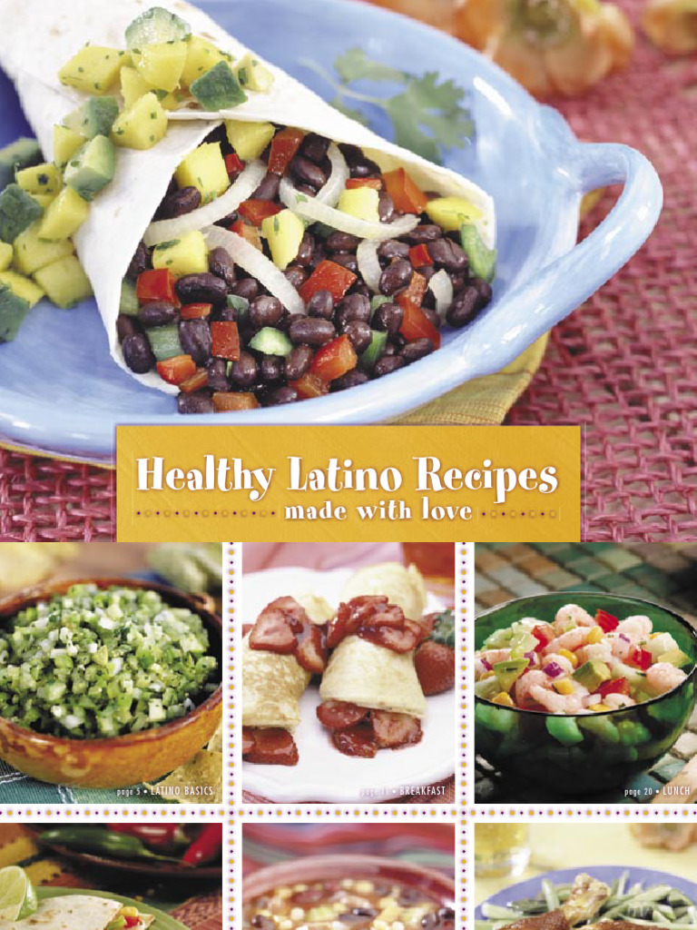 Healthy Latino Cooking Guide | PDF | Cooking | Vegetables