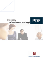 Glossary: of Software Testing Terms