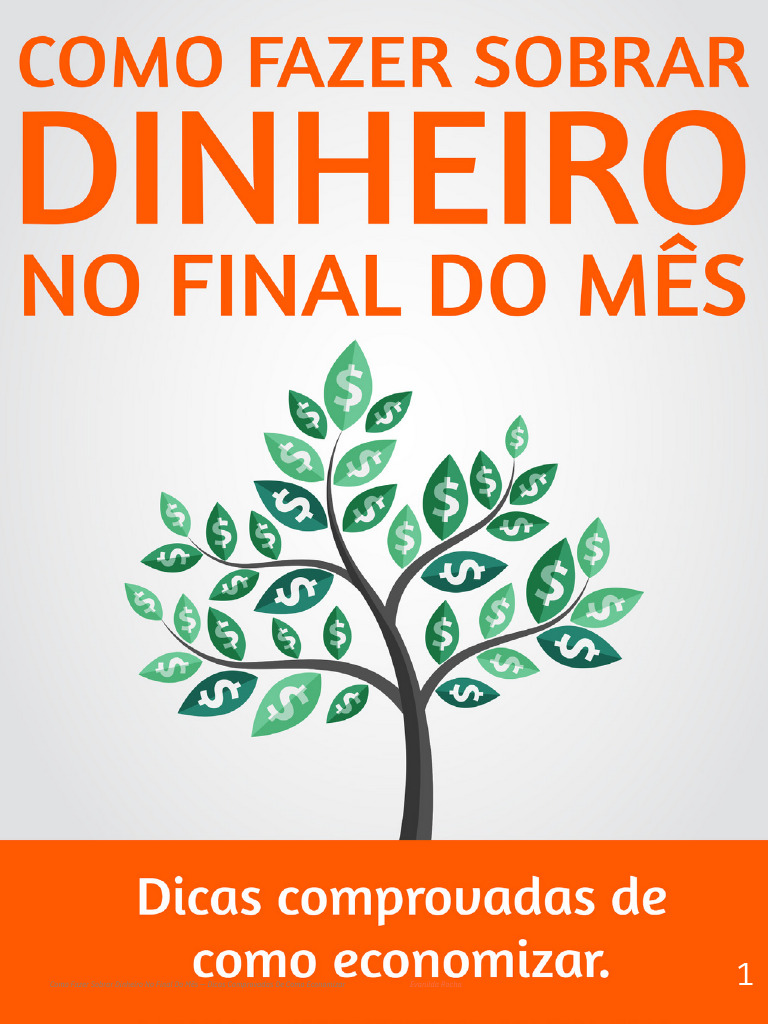 Dicas Para Sobrar Dinheiro Mensalmente | PDF | Dinheiro | Economias