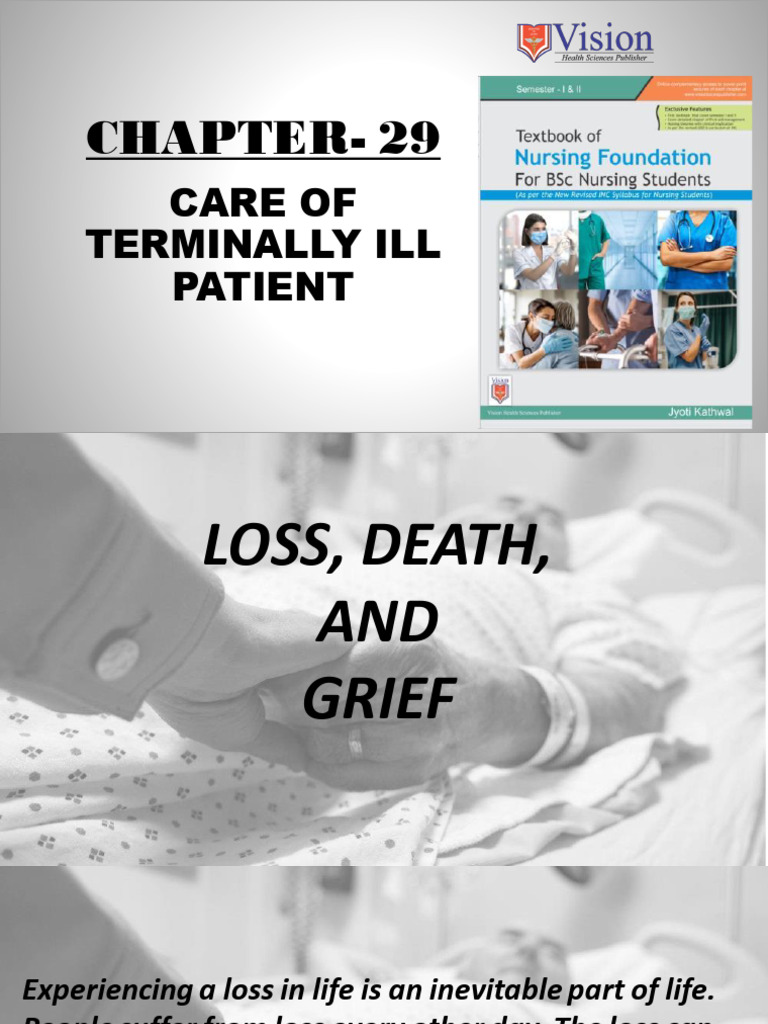 Chapter-29: Care of Terminally Ill Patient | PDF | Palliative Care | Grief