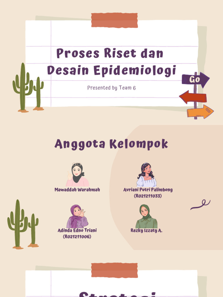 Strategi dan Proses Riset Epidemiologi | PDF | Pengembangan Diri ...