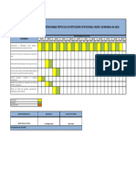 Cronograma de Actividades Prexor