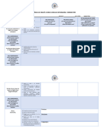 Reflection Sheet - Secondary Level